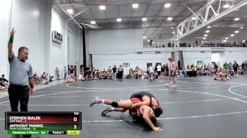 150 lbs Round 6 (8 Team) - Stephen Bialek, Lost Boys vs Anthony Manno, Team California