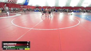 175 lbs Semis & Wb (16 Team) - Gavin Hinderman, Iowa Grant/Highland vs Beau Robinson, Little Falls