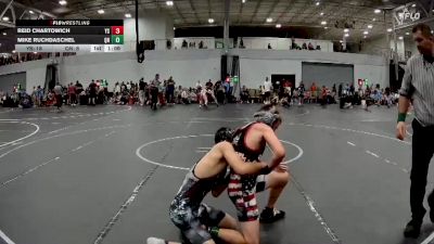 96 lbs Round 2 (6 Team) - Reid Chartowich, Yale Street vs Mike Ruchdaschel, Quaker Nation