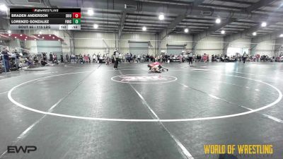 115 lbs Consi Of 32 #2 - Braden Anderson, Siouxland Wrestling Academy vs Lorenzo Gonzalez, Force Elite