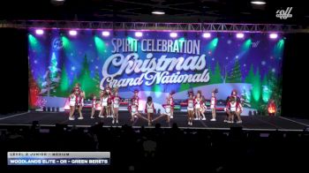 Woodlands Elite - OR - Green Berets [2025 L2 Junior - Medium] 2025 Spirit Celebration Christmas Grand Nationals