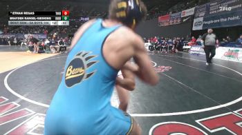 5A Boys 144 lbs Cons. Round 3 - Brayden Rangel-Giesking, Bend Boys vs Ethan Regas, Thurston Boys
