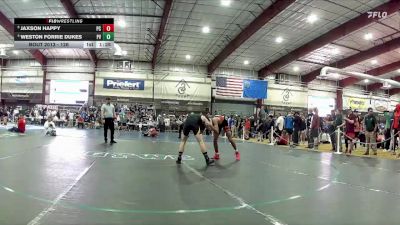 126 lbs Quarterfinal - Jaxson Happy, Pershing County vs Weston Forrie Dukes, Pahranagat Valley