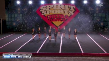 Cheer Tyme - Mini Muscle [2026 L1.1 Mini - PREP Day 1] 2026 Spirit Sports Hershey Nationals