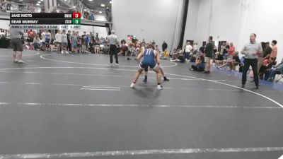 138 lbs Semis & 1st Wrestleback (8 Team) - Jake Nieto, Savage WA Nightmares vs Sean Murray, Steller Trained Caij Vanda