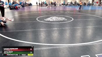 105 lbs Finals (8 Team) - Otto Root, WEM/JWP vs Lucas Overkamp, St. Charles