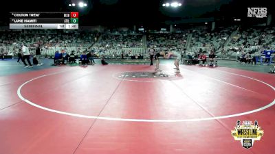B6A-190 lbs Semifinal - Colton Treat, Bixby vs Luke Hamiti, Stillwater
