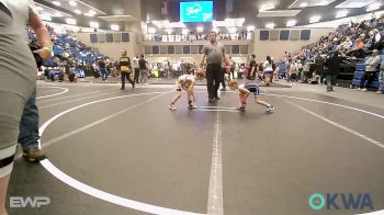 52 lbs Quarterfinal - Logan Snyder, Hennessey Takedown Club vs Case Combs, Cowboy Wrestling Club