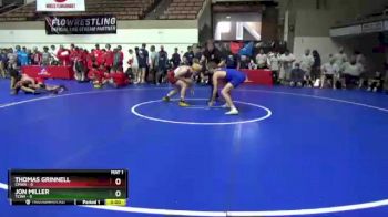 160 lbs Placement Matches (16 Team) - Thomas Grinnell, CMWA vs Jon Miller, TCWA