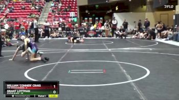 72 lbs Round 5 (6 Team) - Grant Lottman, SlyFox Black vs William `Conner` Craig, The Untouchables