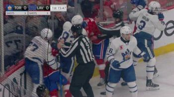 Big Scuffle Between Laval And Toronto