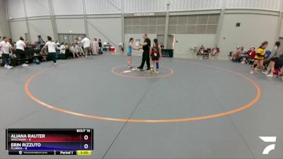 117 lbs Placement Matches (8 Team) - Aliana Rauter, Wisconsin vs Erin Rizzuto, Florida