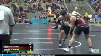 AA 220 lbs Champ. Round 1 - Nathan Montpool, Nolensville vs Hayden Mcdonald, Maryville