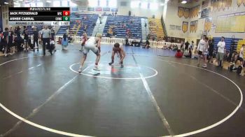 113 lbs Round 7 (8 Team) - Asher Cabral, Cocoa Beach WC vs Jack Fitzgerald, Naperville Central