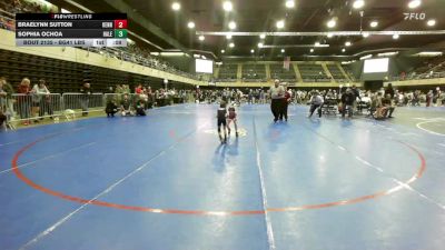 Final - Braelynn Sutton, Kennedyville vs Sophia Ochoa, Halethorpe