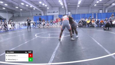 285 lbs Final - Naa'sir Edmonds, VA vs Stephan Monchery, NY