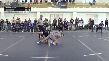 141 lbs Cons. Round 5 - Hunter Keane, Case Western Reserve vs Sabri Sino, Millikin