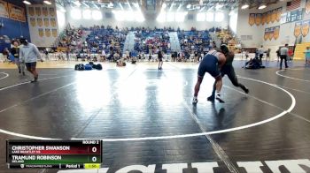 190 Blue Round 2 - Tramund Robinson, Deland vs Christopher Swanson, Lake Brantley Hs