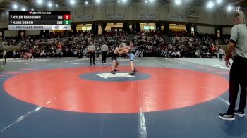 120-2A/1A 3rd Place Match - Kyler Kiessling, Huntingtown vs Kane Desch, C. Milton Wright