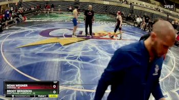127 lbs Round 3 (4 Team) - Noah Wegner, Shakopee vs Brody Bergeron, Saint Michael Albertville