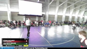 48 lbs Cons. Round 3 - Ethan McCurdy, Uintah Wrestling vs Paxton D Henline, Uintah Wrestling