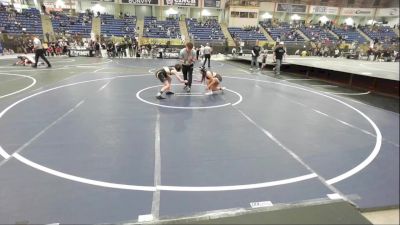 109 lbs Consolation - Nayeli Cardenas, Brush Middle School vs Ryland Huppenthal, Brighton Wrestling Club