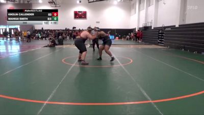 285 lbs Round 1 (16 Team) - Mahkai Smith, Modesto Junior College vs Knolin Callender, College Of The Redwoods