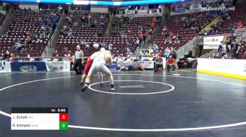 285 lbs Consolation - Jordan Schell, Girard vs Riley Kemper, Burgettstown