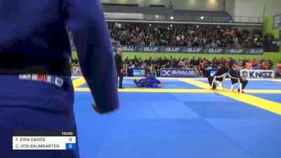 FFION EIRA DAVIES vs CHARLOTTE VON BAUMGARTEN 2020 European Jiu-Jitsu IBJJF Championship