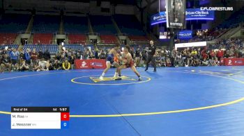 120 lbs Rnd Of 64 - Michael Roe, Georgia vs Jake Messner, Minnesota