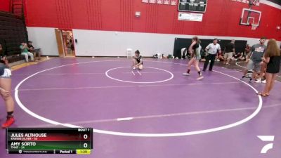 165 lbs Finals (2 Team) - Jules Althouse, Kansas Silver vs Amy Sorto, TMNT