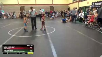 44 lbs Round 4 - Levi Mathew, Unattached vs Milo Ksebe, Connor McDonald Wrestling Academy