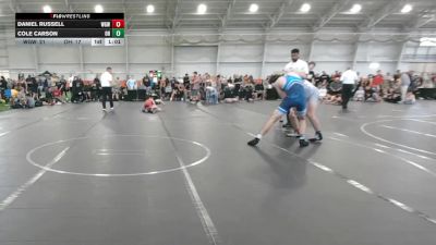 150 lbs Round 5 (8 Team) - Cole Carson, Old Hickory vs Daniel Russell, West Geauga Wolverines