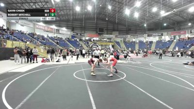 144 lbs Semifinal - Gavin Cheek, Nebraska Elite vs Robert Mitchell, No Team