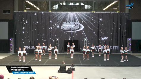 Iowa Elite Cheer of MN - WARRIORS [2025 L1.1 Youth - PREP Day 1] 2025 The U.S. Finals Des Moines