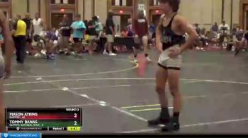 115 lbs Round 3 (6 Team) - Mason Atkins, Buxton vs Tommy Banas, Olympia National Team