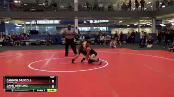 90 lbs Round 1 (4 Team) - Cannon Driscoll, St. Ed`s vs Dane Whitling, Highland