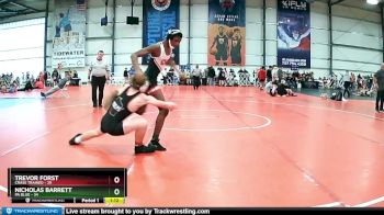 140 lbs Rd# 10- 4:00pm Saturday Final Pool - Nicholas Barrett, PA Blue vs Trevor Forst, Crass Trained