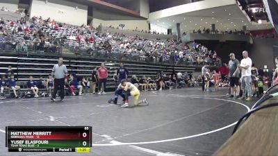 65 lbs Round 3 (6 Team) - Yusef Elasfouri, Team Texas Blue vs Matthew Merritt, Nebraska Maize