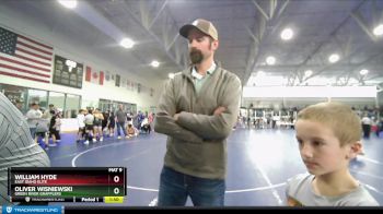 102 lbs Cons. Round 2 - Oliver Wisniewski, Green River Grapplers vs William Hyde, East Idaho Elite