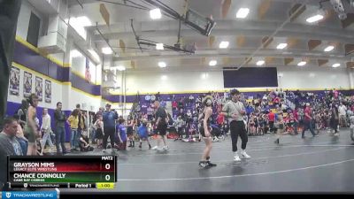 75 lbs Quarterfinal - Chance Connolly, Cane Bay Cobras vs Grayson Mims, Legacy Elite Wrestling