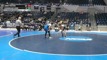 165 lbs Champ. Round 1 - Cumberland Kines, Shorter vs James Thaxton, Lincoln Memorial