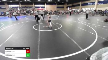 69 lbs Round Of 16 - Boomba Coles, Alavanca vs Roland Fields, Tucson Pride WC