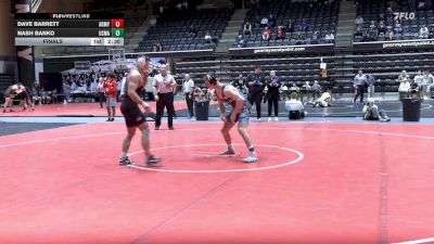 184 lbs Final - Dave Barrett, Army vs Nash Banko, Usmaps