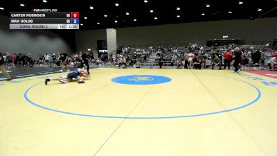 157 lbs Cons. Round 2 - Carter Robinson, OK vs Max Holub, OK