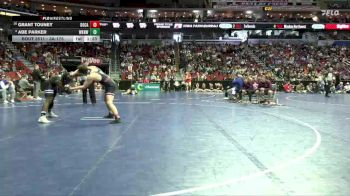 3A-175 lbs Cons. Round 4 - Grant Touney, Dowling Catholic vs Abe Parker, Waukee Northwest
