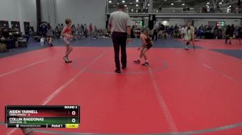 72 lbs Round 2 (6 Team) - Aiden Yarnell, Terps Xpress vs Collin Bagdonas, Team Ohio