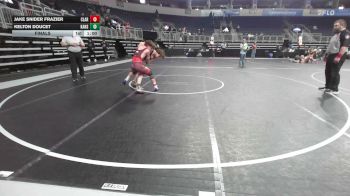 135 lbs Final - Jake Snider Frazier, Claremore WC vs Kelton Doucet, Kansas Young Guns