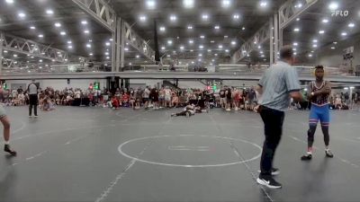 175 lbs Round 2 (8 Team) - Ethan Cartwright, TDWC Maniacs Blue & Gold vs Johnell Jones, 84 Athletes