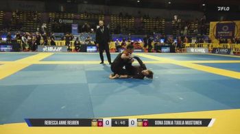 Rebecca Anne Reuben vs Oona Sonja Tuulia Mustonen 2026 IBJJF European NoGi